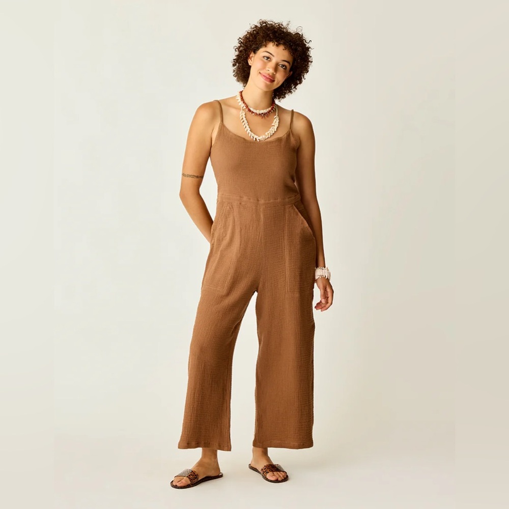 Carve Designs Cotton Jumpsuit - Picture 2 of 8